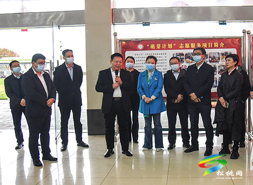 商友江率队到松桃观摩新时代文明实践中心建设情况